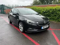 Used Vauxhall Astra SRi 150 HP (110 kW) 2017 Black Hatchback