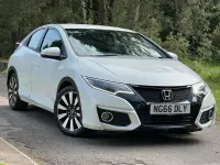 Used Honda Civic SE Plus 142 HP (104 kW) 2017 White Hatchback