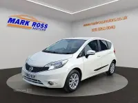 Used Nissan Note Acenta Premium 80 HP (58 kW) 2015 White Hatchback