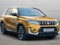 Used Suzuki Vitara SZ5 129 HP (94 kW) 2022 Solar yellow / cosmic black SUV