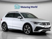 Used VW Tiguan R-line 150 HP (110 kW) 2021 White SUV