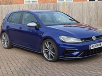 Used VW Golf VII R 310 HP (228 kW) 2018 Lapiz blue Hatchback