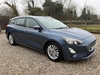 Used Ford Focus Titanium 120 HP (88 kW) 2019 Blue Estate