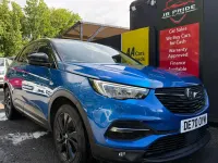 Used Vauxhall Grandland X SRi 130 HP (95 kW) 2020 Blue SUV