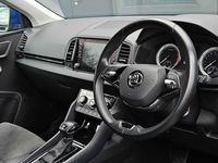 Used Skoda Karoq SE L 110 HP (80 kW) 2021 Blue SUV