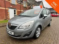 Used Vauxhall Meriva 110 HP (80 kW) 2013 Silver MPV