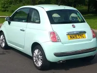 Used Fiat 500 Lounge 69 HP (50 kW) 2015 Green Hatchback