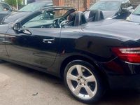 Used Mercedes SLK250 204 HP (150 kW) 2016 Black Cabriolet