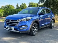 Used Hyundai Tucson GO! 177 HP (130 kW) 2018 Blue SUV