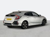 Used Honda Civic SR 126 HP (92 kW) 2019 Silver Hatchback