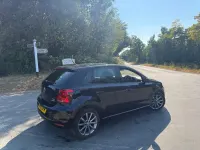 Used VW Polo Design 90 HP (66 kW) 2015 Black Hatchback