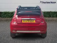 Used Fiat 500C Red 69 HP (50 kW) 2022 Red Cabriolet