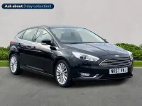 Used Ford Focus Titanium X 125 HP (91 kW) 2017 Black Hatchback