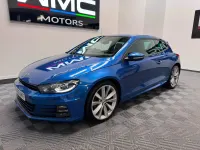 Used VW Scirocco R-line 184 HP (135 kW) 2015 Blue Coupe