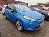 Used Ford Fiesta 67 HP (49 kW) 2009 Blue Hatchback