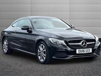 Used Mercedes C200 Premium Plus 184 HP (135 kW) 2016 Black Coupe