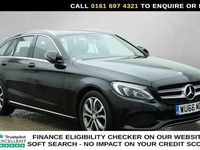Used Mercedes C220 170 HP (125 kW) 2016 Black Estate