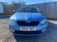 Used Skoda Octavia Elegance 105 HP (77 kW) 2014 Blue Hatchback