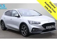 Used Ford Focus Active 125 HP (91 kW) 2020 Moondust silver Hatchback