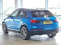Used Audi Q3 Black Edition 184 HP (135 kW) 2017 Blue SUV