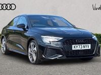 Used Audi A3 Black Edition 147 HP (108 kW) 2023 Black Sedan
