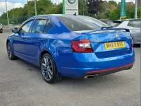 Used Skoda Octavia vRS 226 HP (166 kW) 2018 Race blue metallic Hatchback