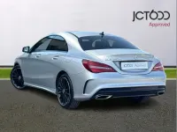 Used Mercedes CLA220 AMG line 168 HP (123 kW) 2019 Silver Coupe