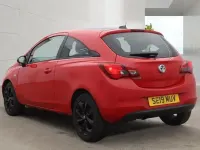 Used Vauxhall Corsa 75 HP (55 kW) 2019 Red Hatchback