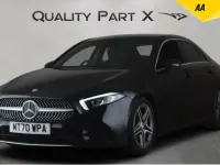 Second-hand Mercedes A200 AMG line 163 CP (119 kW) 2020 Negru Berlinǎ