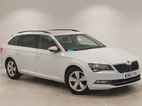 Used Skoda Superb Business Line 120 HP (88 kW) 2016 White Estate