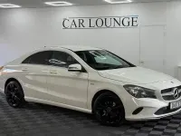 Used Mercedes CLA200 2017 White Coupe