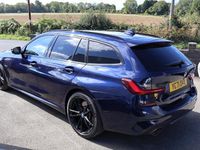 Used BMW 330e M Sport 2021 Blue Estate