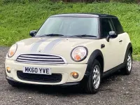Used Mini Cooper Hatch 122 HP (89 kW) 2010 White Hatchback