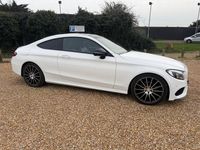 Used Mercedes C220 AMG Line Premium 2017 White Coupe