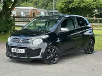 Used Citroën C1 Flair 82 HP (60 kW) 2018 Black Hatchback
