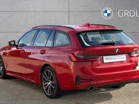 Used BMW 320 Sport Line 184 HP (135 kW) 2020 Red Estate