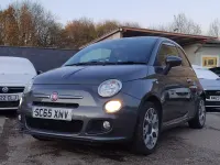 Begagnad Fiat 500 S 68 HK (50 kW) 2015 Grå Halvkombi