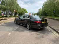 Begagnad Mercedes E350 AMG 252 HK (185 kW) 2014 Svart Sedan