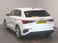 Used Audi A3 S-Line 150 HP (110 kW) 2023 White Sedan