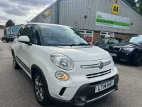 Used Fiat 500L Trekking 85 HP (62 kW) 2014 White MPV