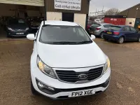 Used Kia Sportage 133 HP (97 kW) 2012 White SUV