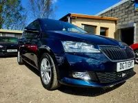 Used Skoda Fabia SE 2021 Blue Hatchback