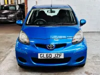 Used Toyota Aygo 68 HP (50 kW) 2011 Blue Hatchback