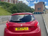 Used Peugeot 208 Allure 70 HP (51 kW) 2013 Red Hatchback