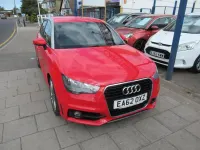 Used Audi A1 Sportback S-Line 2012 Red Hatchback