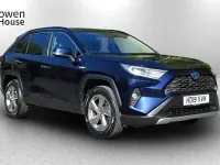 Used Toyota RAV4 Hybrid 218 HP (160 kW) 2019 Blue SUV