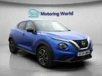 Używany Nissan Juke N-Connecta 113 KM (83 kW) 2024 Niebieski SUV