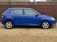 Used Skoda Fabia SE 60 HP (44 kW) 2021 Blue Hatchback