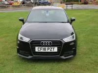 Używany Audi A1 S-Line 125 KM (91 kW) 2018 Czarny Hatchback