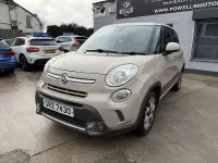Used Fiat 500L Trekking 95 HP (69 kW) 2013 Beige MPV